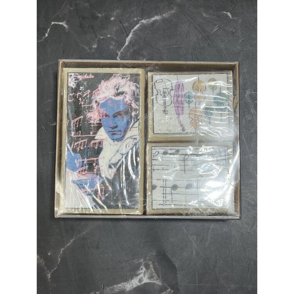 Andy Warhol Beethoven Masterpiece Soap Set Art Plates Unique